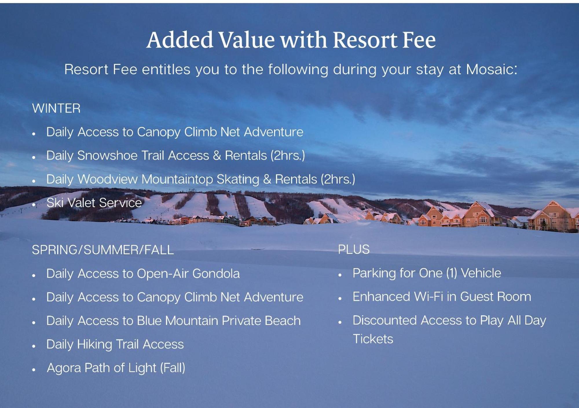 Blue Mountain Resort Mosaic Suites Blue Mountains Εξωτερικό φωτογραφία